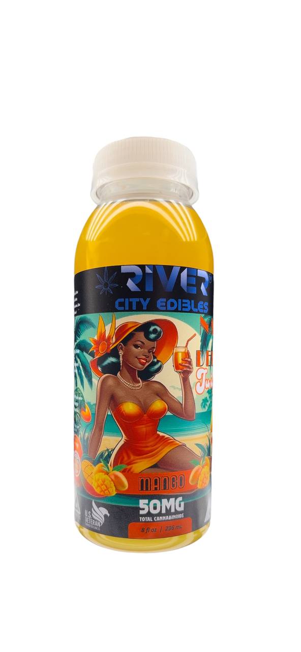 Nano THC Mango Juice – 50mg | Tropical & Refreshing