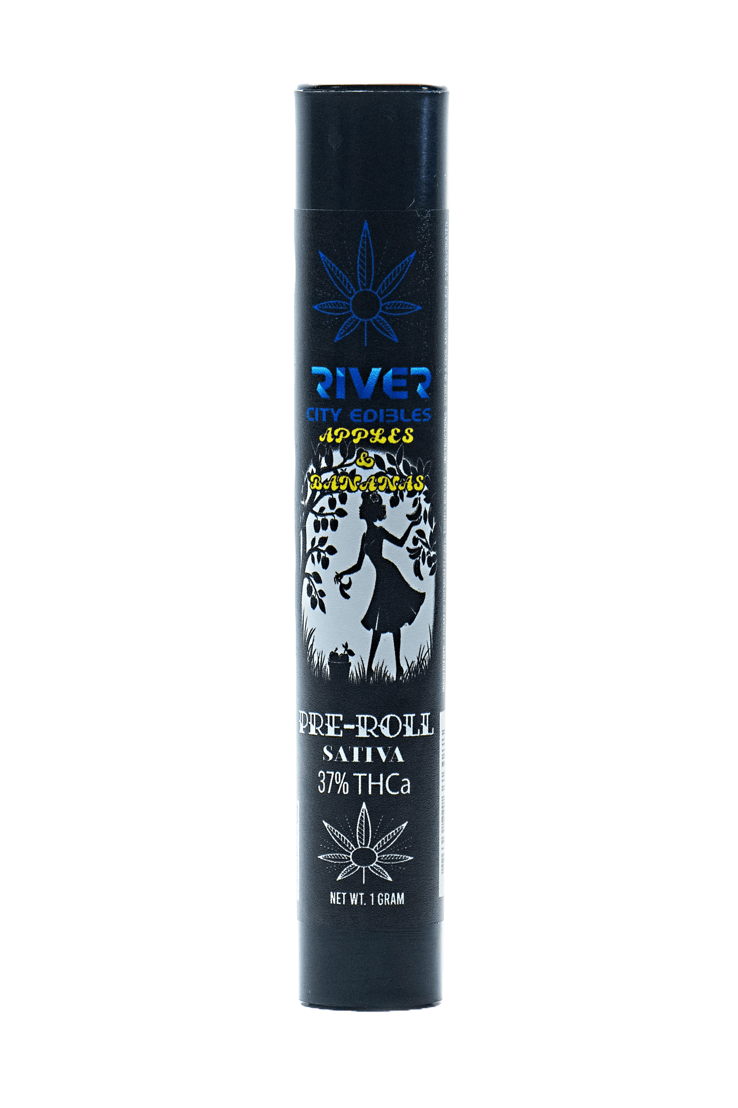 THCA Preroll - 1g Apples & Bananas - River City Edibles