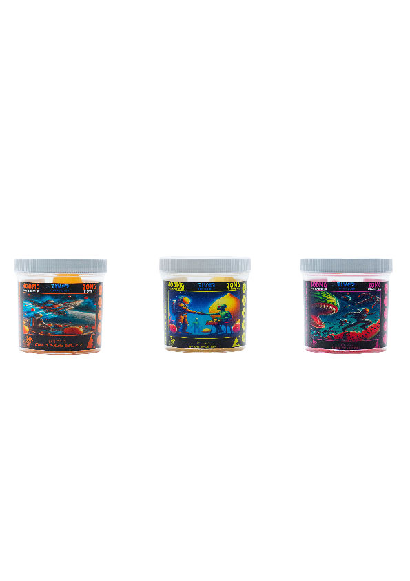 D9 Gummies - 20mg - 60ct - Bundle (3 Flavors) - River City Edibles