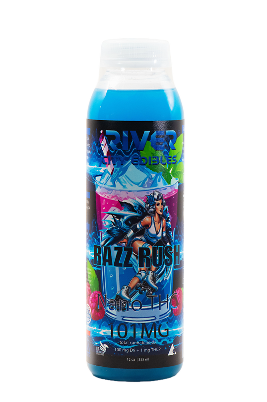 D9 Juice - 101mg Blue Razz 12oz - River City Edibles